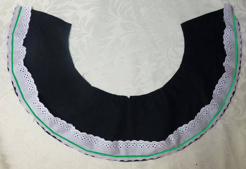 作り方 ワンピースドレス メイド服 アリス服 メルちゃん はなちゃん等の人形に ページ2 無料型紙工房ことろ