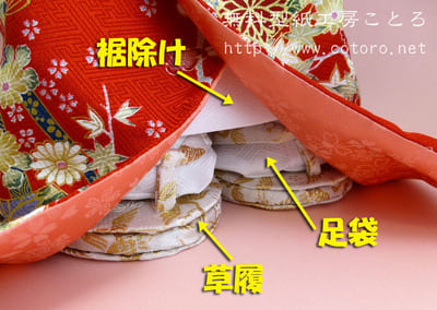 作り方☆「裾除け（すそよけ）・巻きスカート」Ｓサイズシェリーメイ等の縫いぐるみに