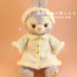 作り方☆「Aラインコート(ワンピース)」ステラ・ルー、シェリーメイ等の縫いぐるみに