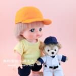 動画で作り方☆フェルトの「野球帽(キャップ・体操帽子)」ぬいば・メルちゃん等に