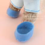 動画で作り方☆「フェルトのシンプルシューズ」ダッフィー縫いぐるみバッジ等の縫いぐるみに