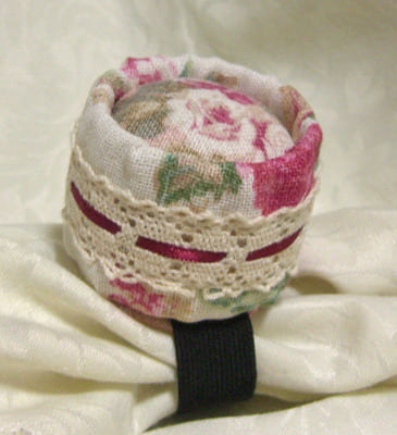 作り方☆リストバンド付き針山（ピンクッション）