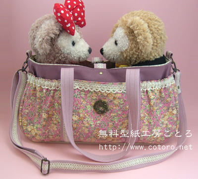 ダッフィー&シェリーメイ☆ボタン&ブローチ&リボン他☆ハンドメイド☆幼稚園バッグ 3ed723e9-s-400x362.jpg
