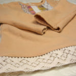 小技☆服のスソにレースを付ける方法