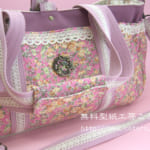 作り方☆「縫いぐるみのキャリーバッグ・マザーズバッグ・3wayショルダー」Sサイズダッフィー等に Part 3