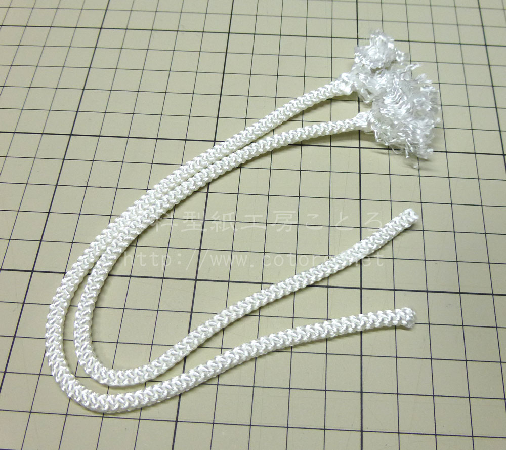 作り方 羽織紐 はおりひも Sサイズダッフィー等の縫いぐるみに 無料型紙工房ことろ