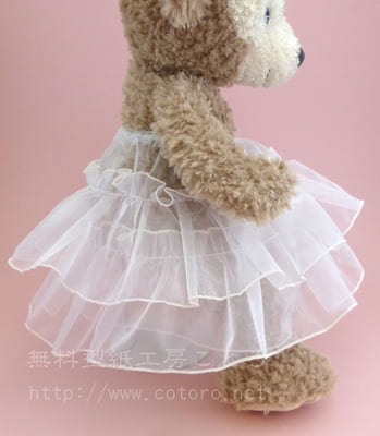 専用 シェリーメイ ハンドメイド チュール ワンピース パープルお花・オレンジ色 シェリーメイSコスチューム☆花柄ワンピース！ハンドメイド