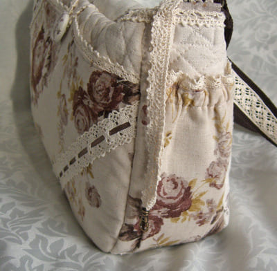 作り方☆ポケットいっぱいマザーズバッグ（中型2wayショルダー）Part 5