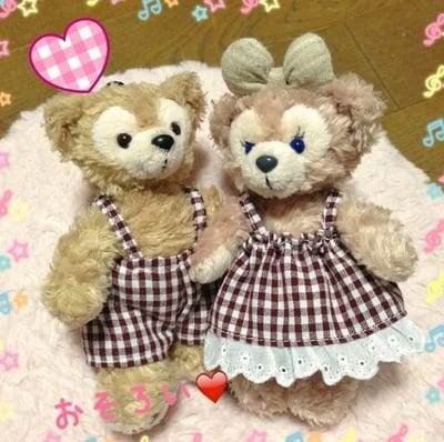 小さい縫いぐるみの衣装☆投稿作品(写真)の紹介☆2012年~2014年分